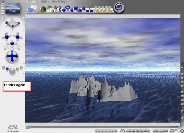 Creation of Rocky island aviator: Step 7